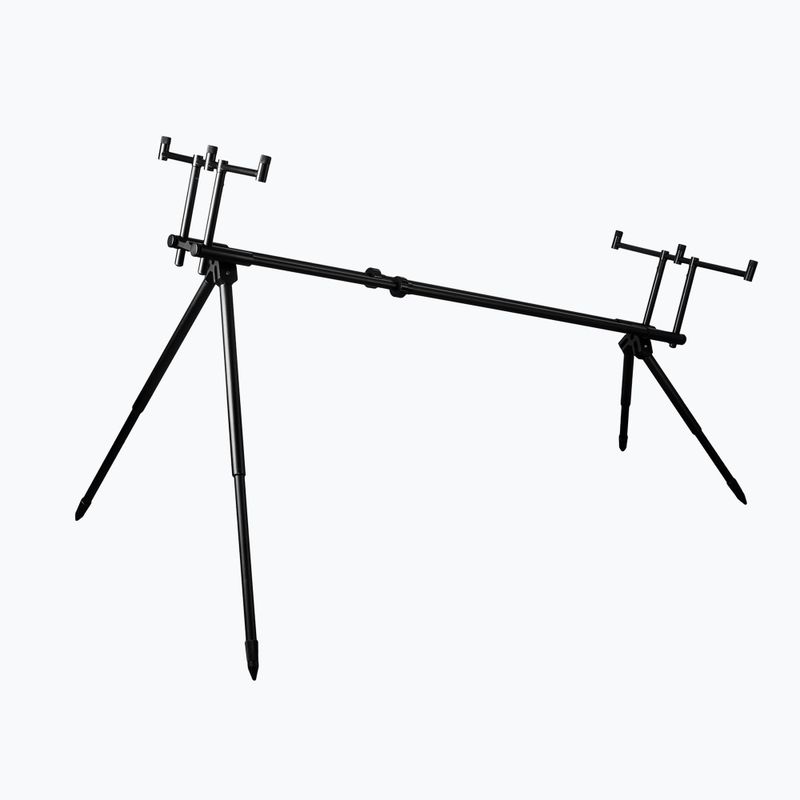 Rodyklė 3 meškerėms Delphin RPX 4 BlackWay juoda 870000329