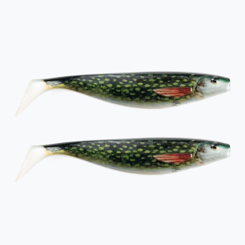 Spiningo gumos Delphin Hypno 3D 2 szt. 13 cm pike