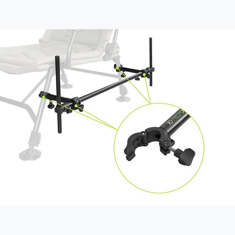 Meškerių laikiklis Delphin Reaxe Unifix Duo 4