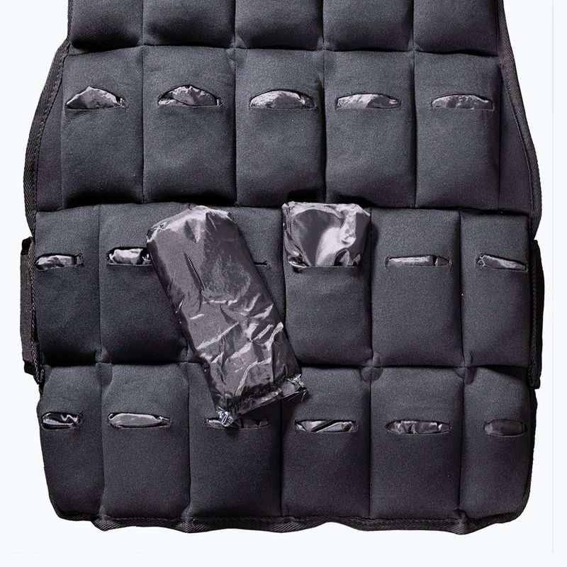 Treniruočių liemenė su svoriais GymBeam Weighted Vest 10 kg black 5