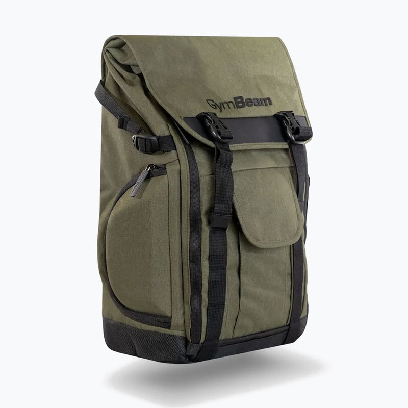 Kuprinė GymBeam Adventure 25 l military green 2