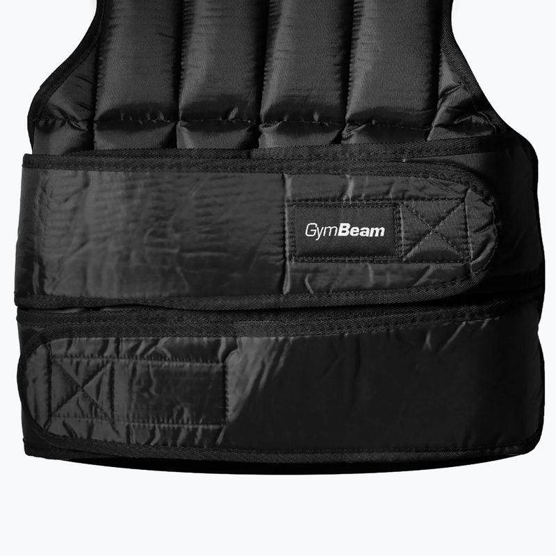 Treniruočių liemenė su svoriais GymBeam Weighted Vest 15 kg black 2