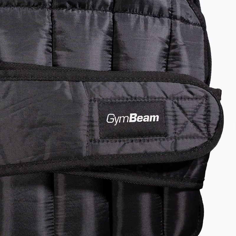 Treniruočių liemenė su svoriais GymBeam Weighted Vest 15 kg black 3