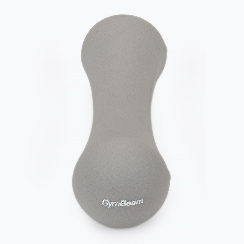 Hanteliai GymBeam Neoprene Dumbbells 2 x 1 kg light grey 2