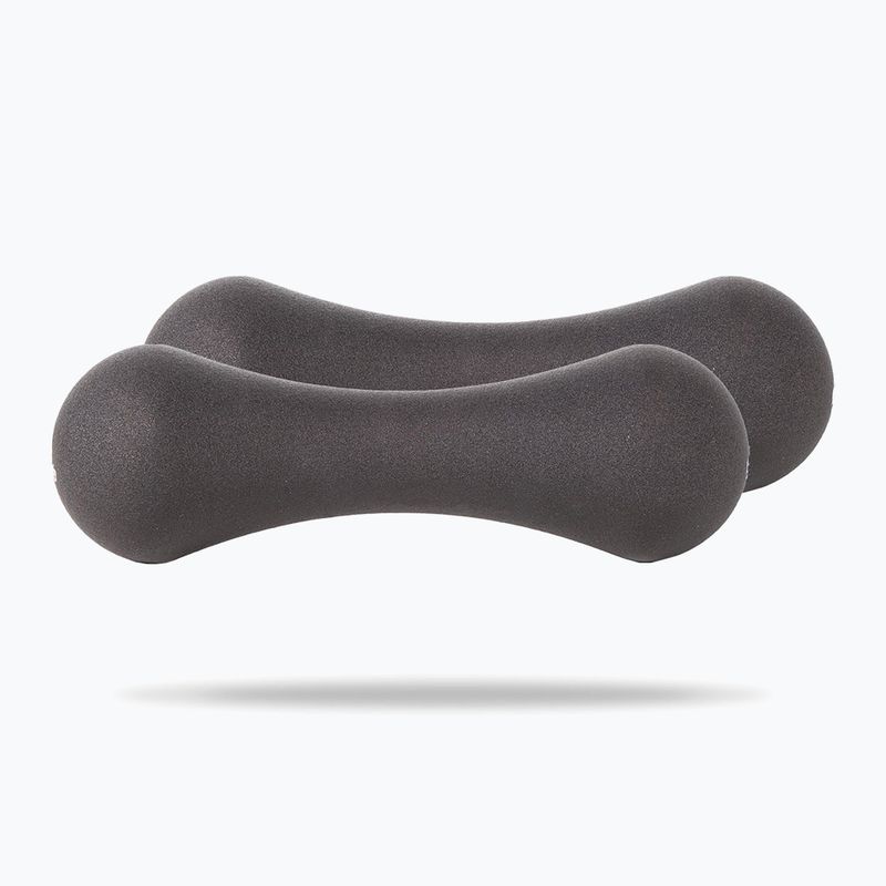 Hanteliai GymBeam Neoprene Dumbbells 2 x 3 kg dark grey 2