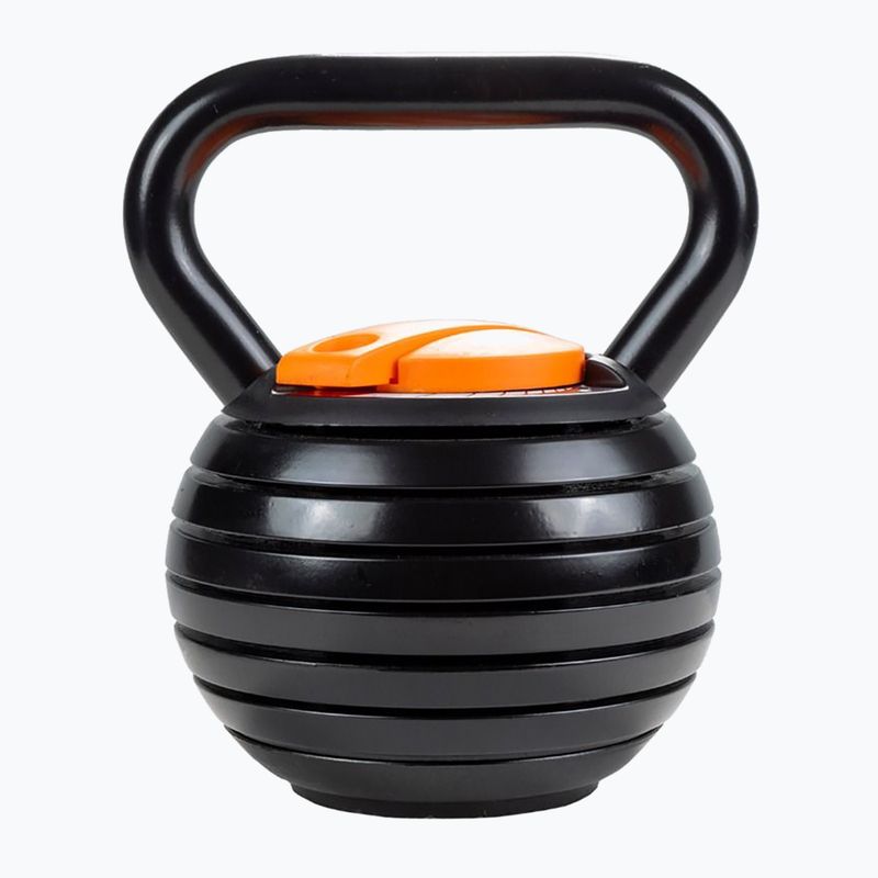 Reguliuojamas kettlebell GymBeam Kettlebell Adjustable 18 kg black 2