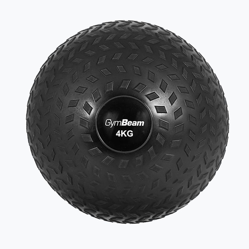 Medicininis kamuolys GymBeam Slam Ball 4 kg juodas