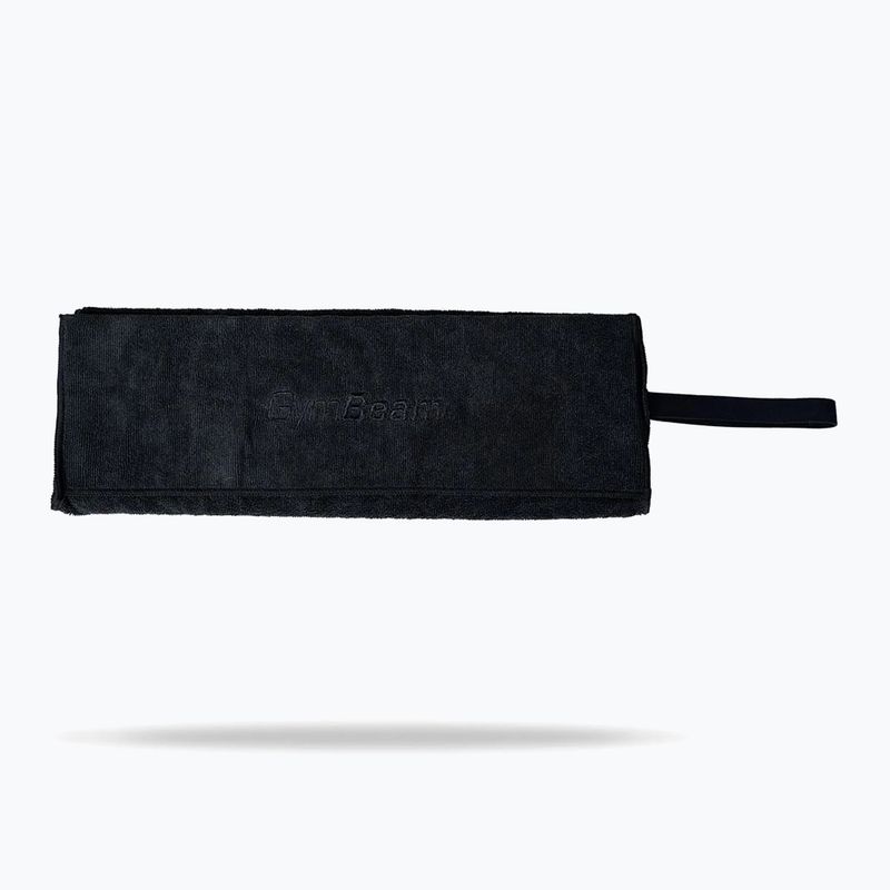 Greitai džiūstantis rankšluostis GymBeam Microfibre Sports black 2