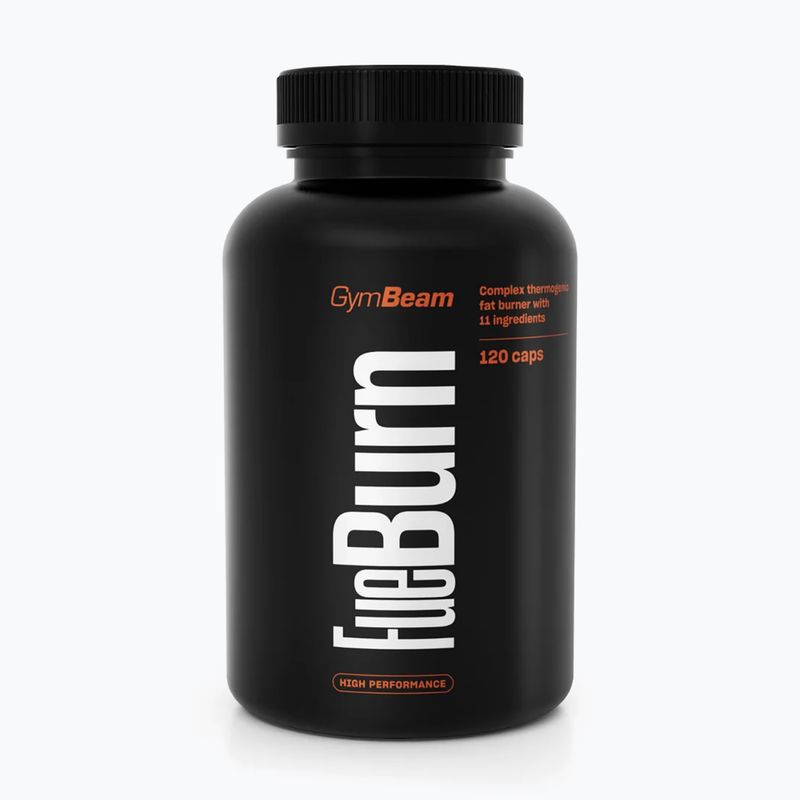 Riebalų degintojas GymBeam FueBurn 120 kapsulių