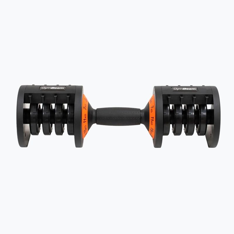 Reguliuojamas hantelis GymBeam Dumbbell Adjustable 20 kg black 3