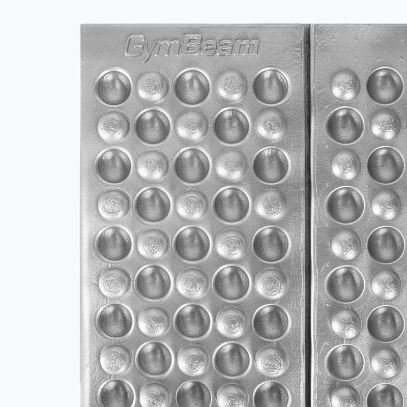 Sulankstomas sėdėjimo kilimėlis GymBeam Mini silver 3