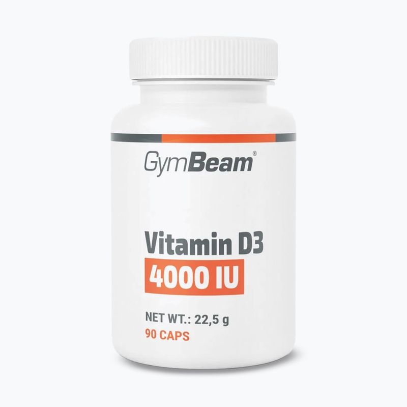 Vitaminas D3 GymBeam D3 4000 TV 90 kapsulių