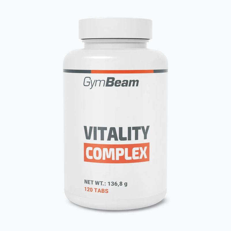 Maisto papildas GymBeam Vitality Complex 120 tabletek