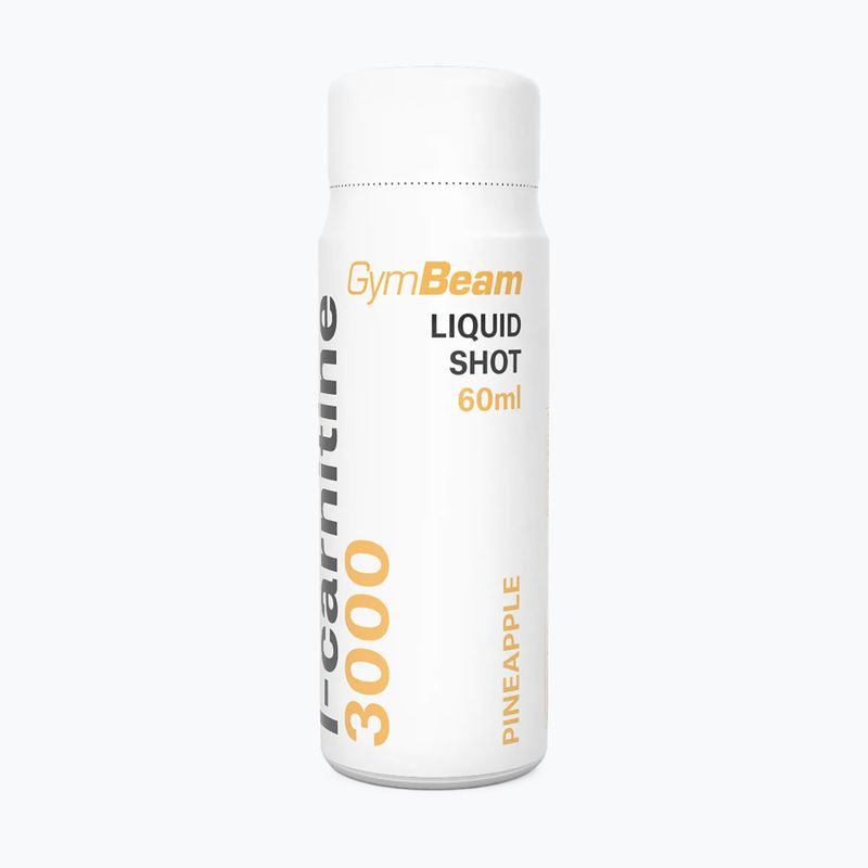 Riebalų degintojas GymBeam L-karnityna 3000 Liquid 60 ml pineapple 2