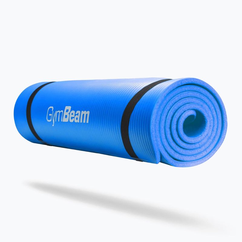 Fitneso kilimėlis GymBeam Yoga Mat blue 2