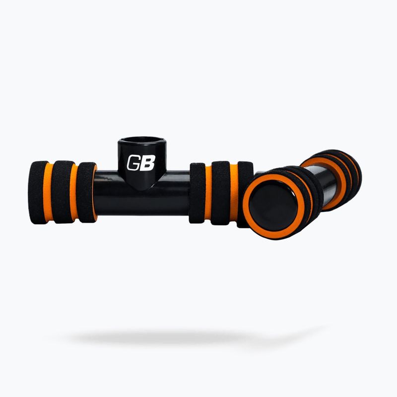 Atsispaudimų rankenos GymBeam black/orange 4