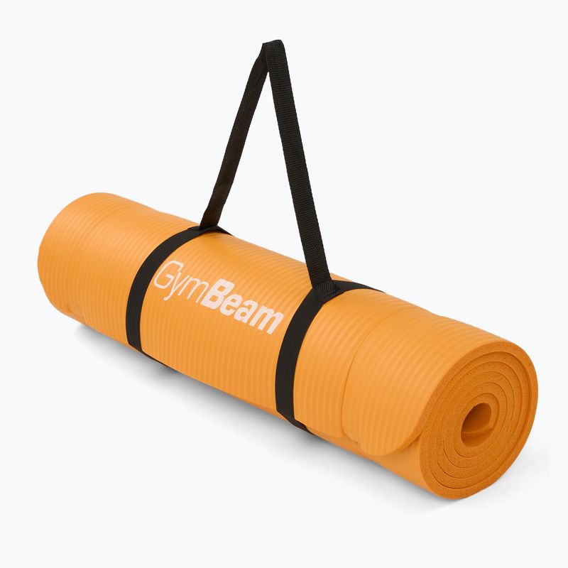 Fitneso kilimėlis GymBeam Yoga 1 cm orange 5