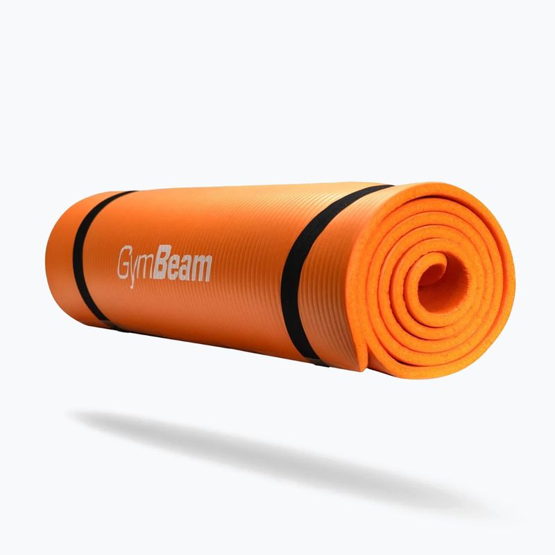 Fitneso kilimėlis GymBeam Yoga 1 cm orange 2