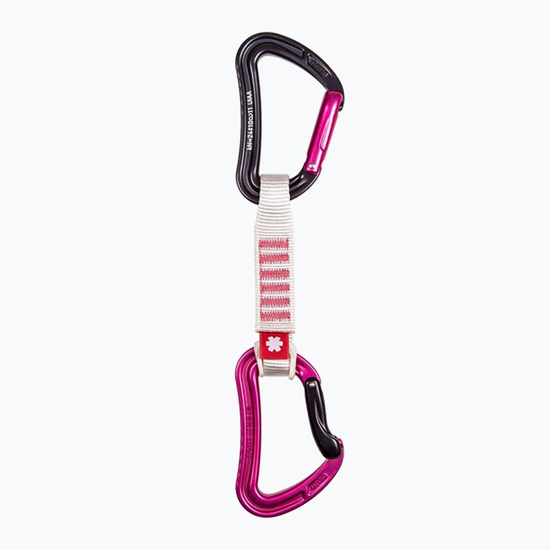 Ocun Raven QD Zoom PA climbing express 12cm 6 vnt. rožinės spalvos. 2