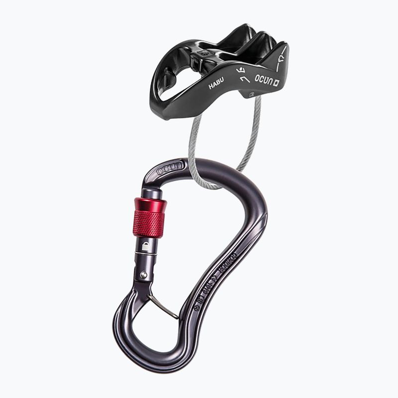 "Ocun Belay Eagle Screw/Habu 4714" antracito spalvos tvirtinimo rinkinys