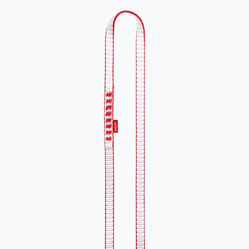 "Ocun O-Sling Bio-Dyn" laipiojimo juosta 30 cm/11 mm 5 vnt. raudona.