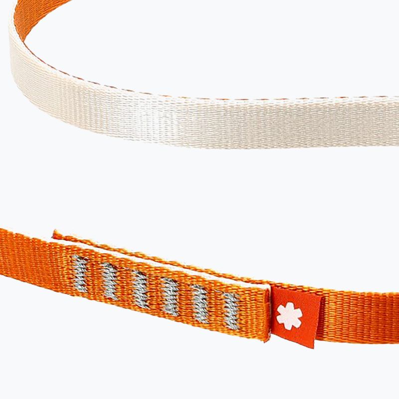 Ocun O-Sling lipimo juosta Eco_pes 60 cm/16 mm 5 vnt. oranžinė. 3