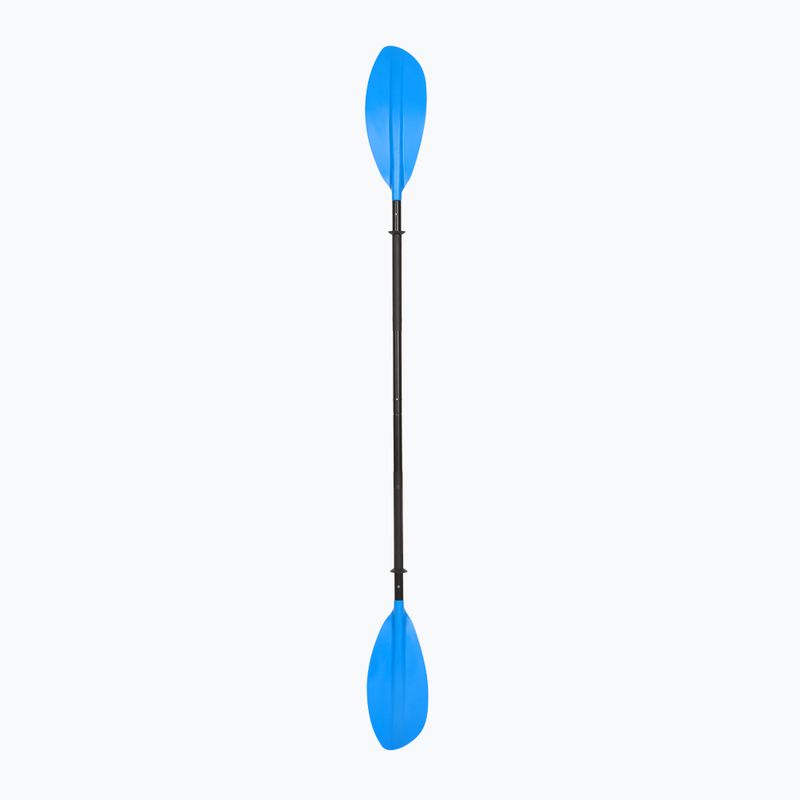 Keturių dalių baidarės irklas AQUADESIGN K1 Attak 4 blue 2