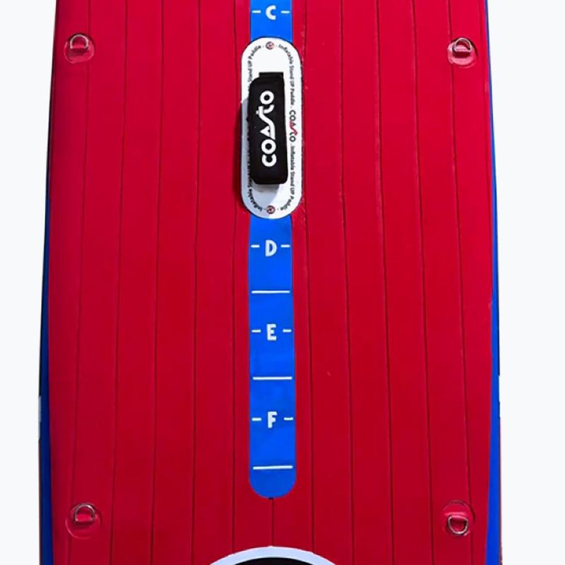 Irklentė SUP Coasto Turbo 12'6'' blue/red 5