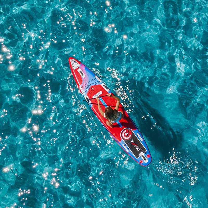 Irklentė SUP Coasto Turbo 12'6'' blue/red 13