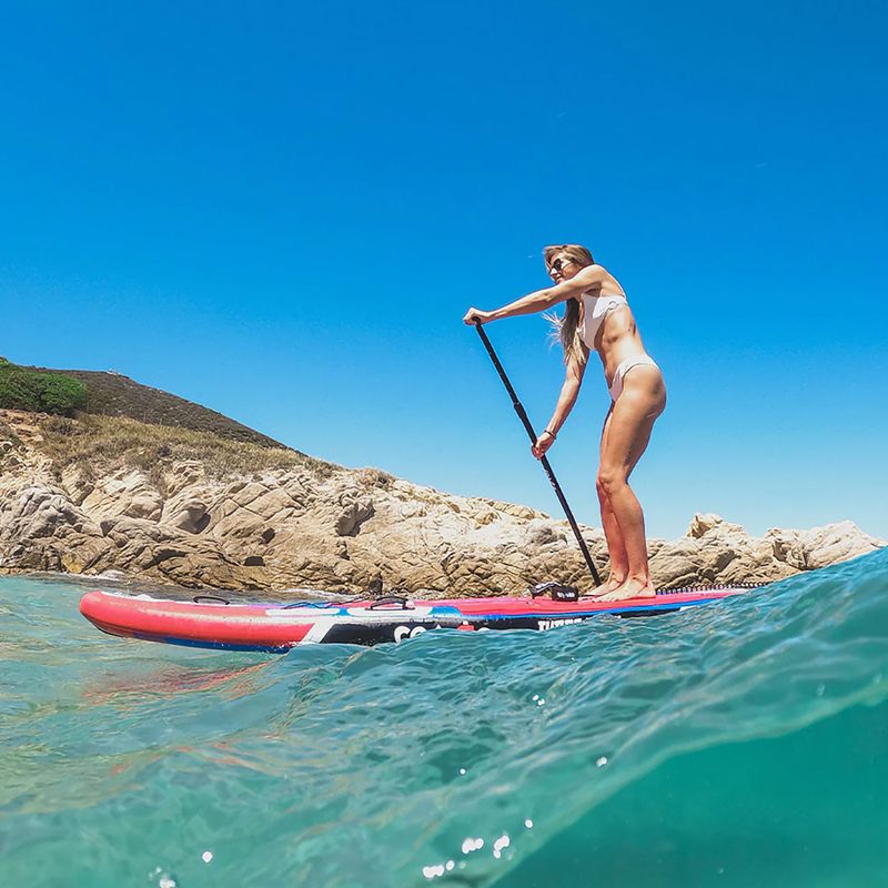 Irklentė SUP Coasto Turbo 12'6'' blue/red 15