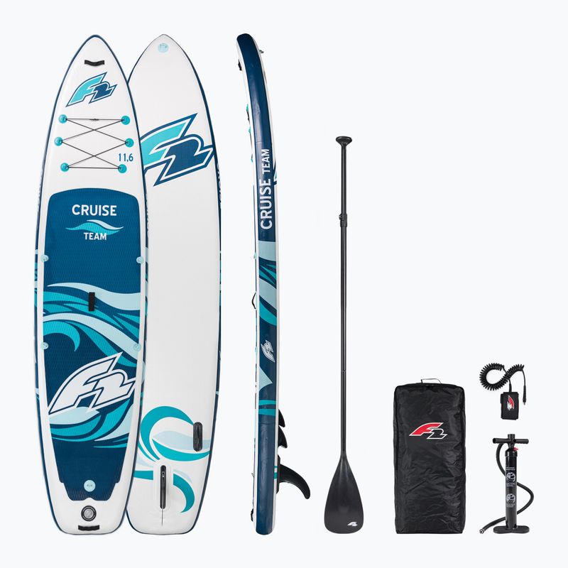 SUP lenta F2 Cruise Hft 11'5' mėlyna F2CRU11.5-22