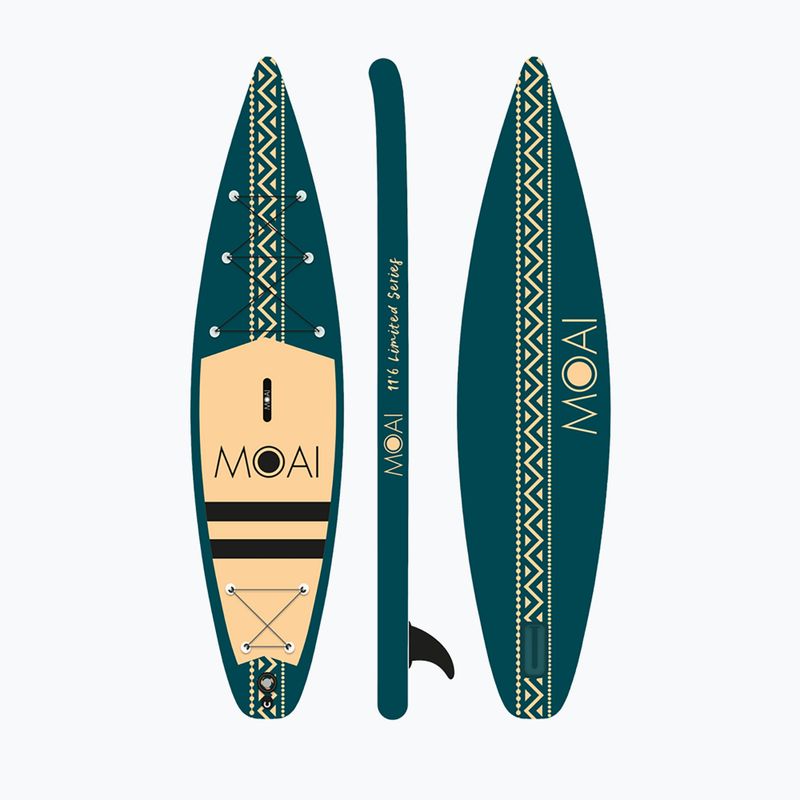 Irklentė SUP MOAI Limited Edition 11'6" green 2