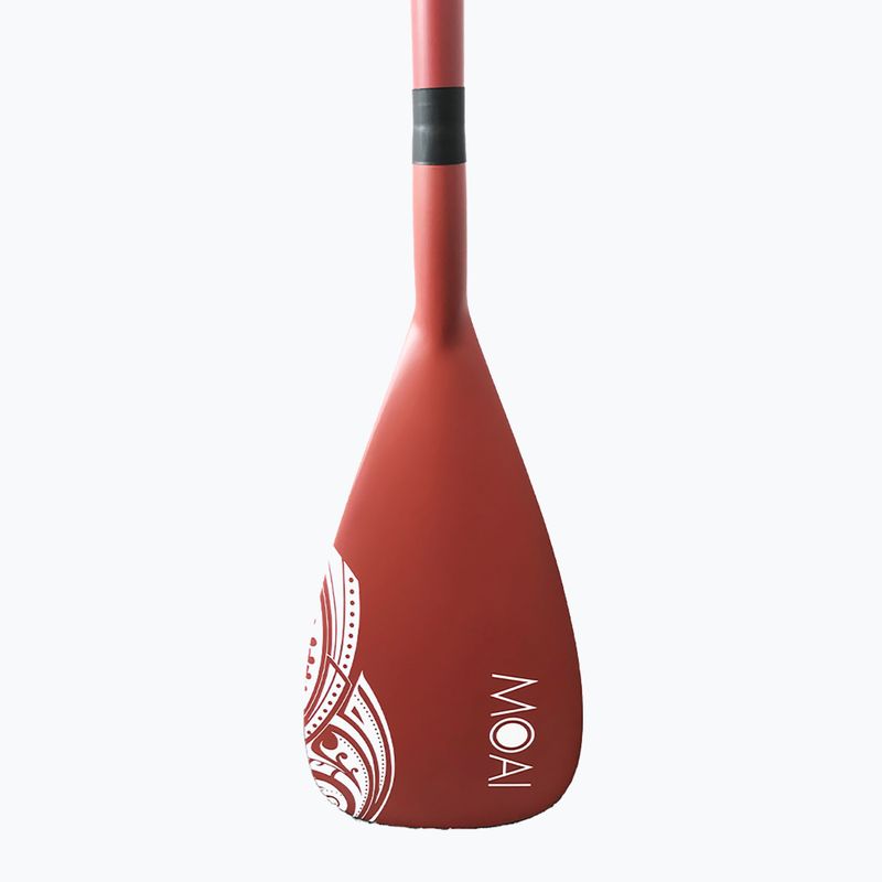 Irklas SUP 3-jų dalių MOAI Carbon Limited 3D red 3