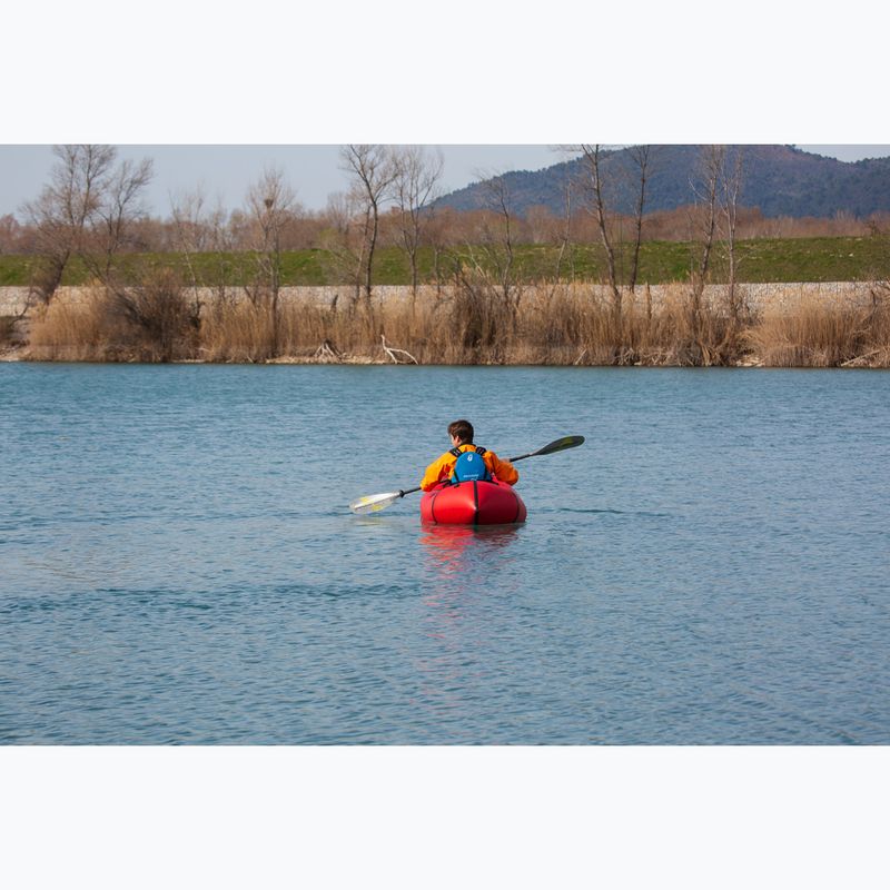 Vienvietė pripučiama valtis AQUADESIGN Yupik PVC red 5