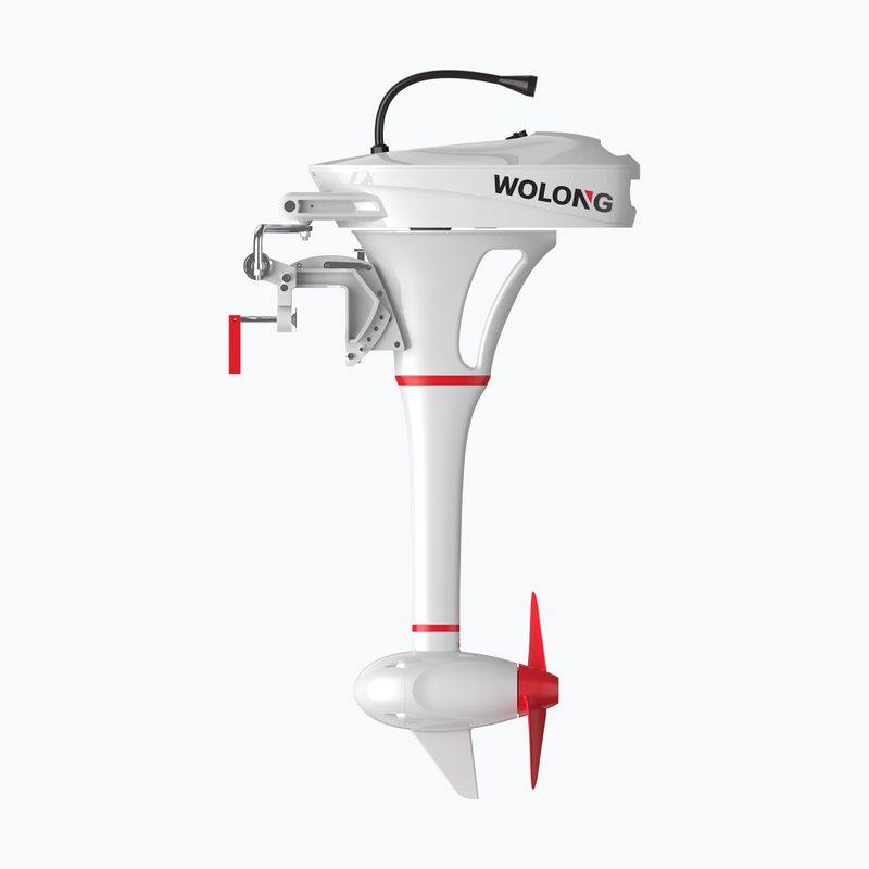 Elektrinis variklis Wolong Flowstar 1.5 Tiller Shortshaft with battery white 2