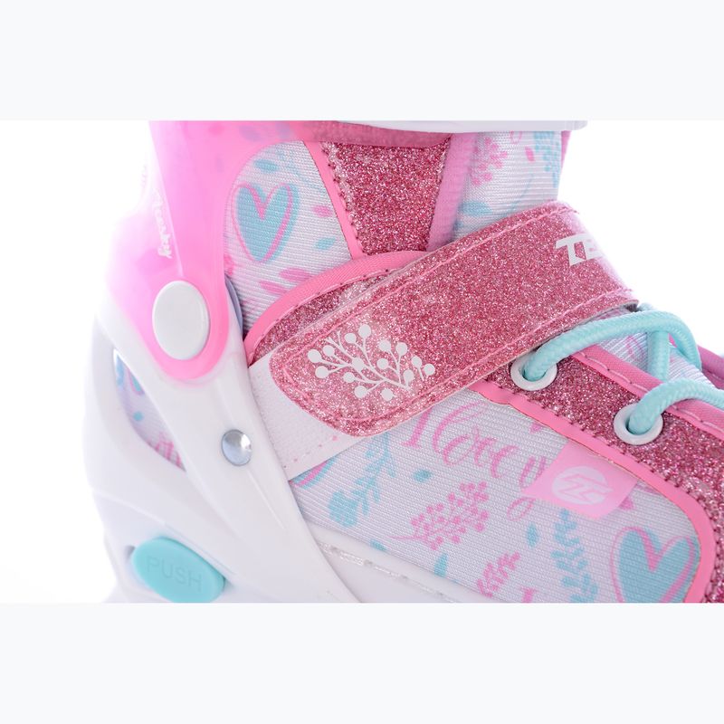 Vaikiškos pačiūžos Tempish Ice Sky Girl white/pink 16