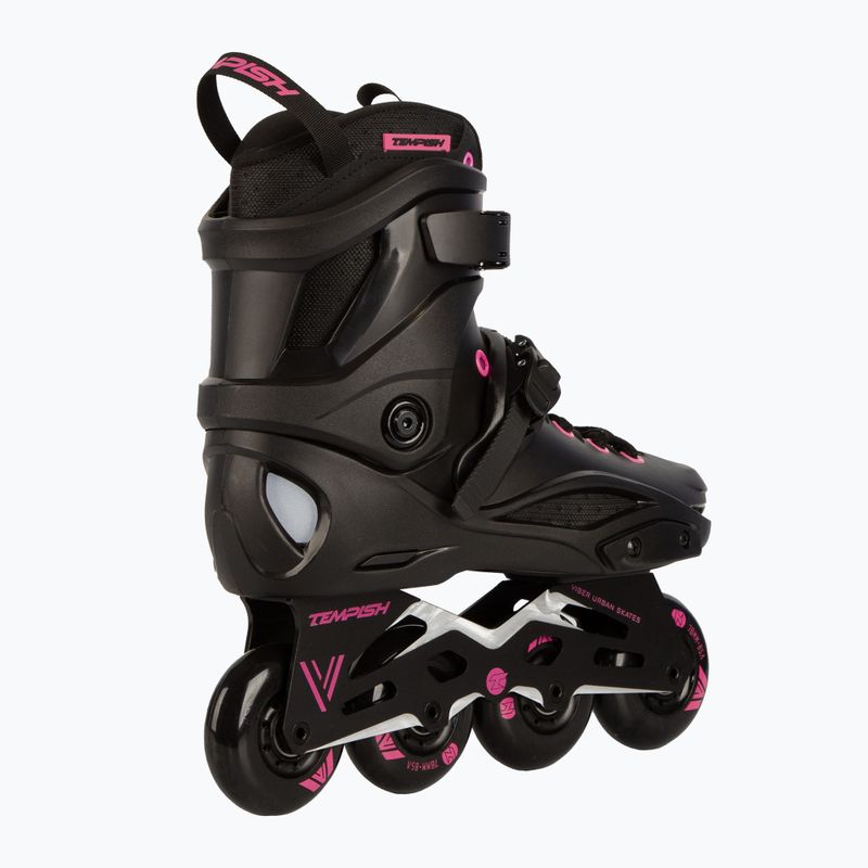 Tempish Viber L.E. 80 Lady juodos/rožinės spalvos riedučiai 3
