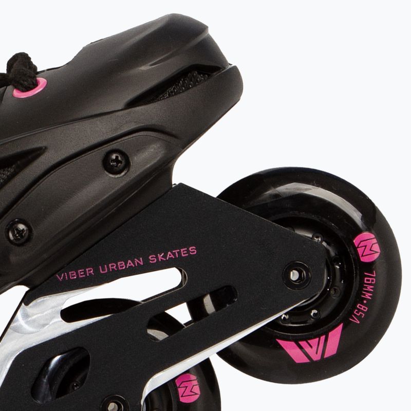 Tempish Viber L.E. 80 Lady juodos/rožinės spalvos riedučiai 6