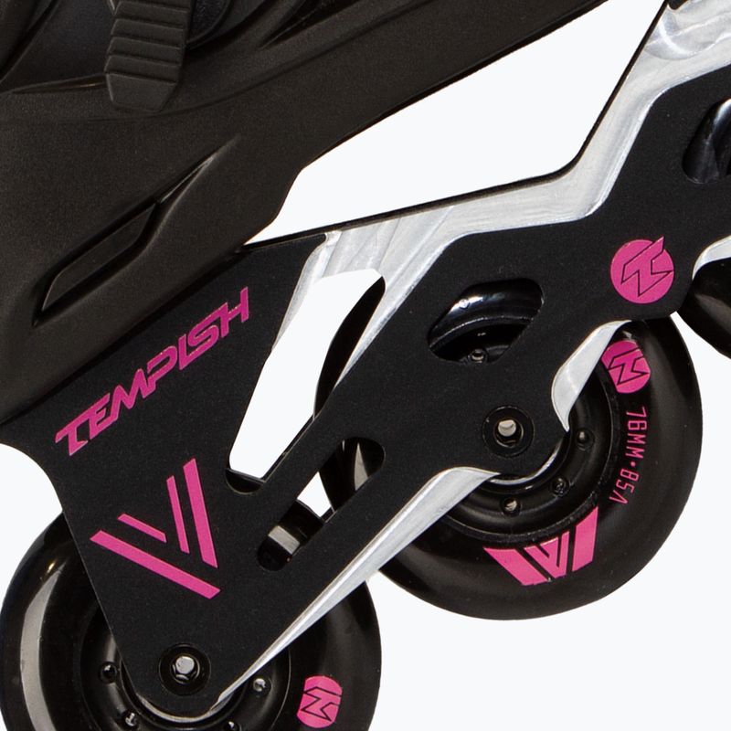 Tempish Viber L.E. 80 Lady juodos/rožinės spalvos riedučiai 7