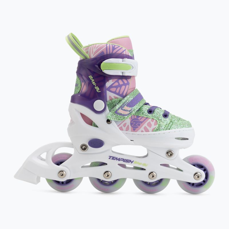 Vaikiški riedučiai Tempish Bam-Bu Flash white/pink 2