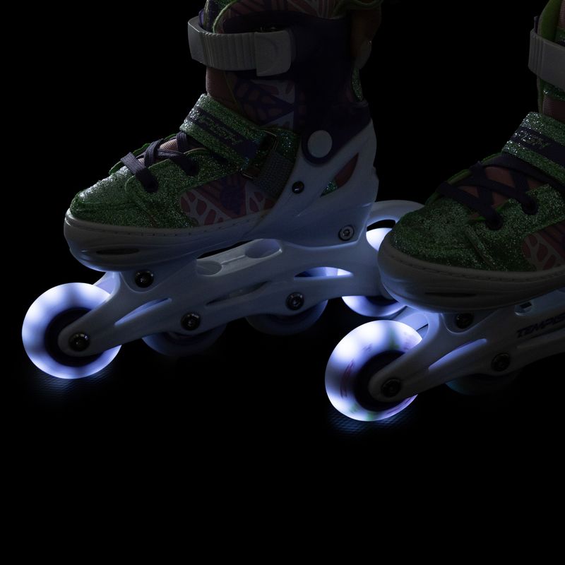 Vaikiški riedučiai Tempish Bam-Bu Flash white/pink 9