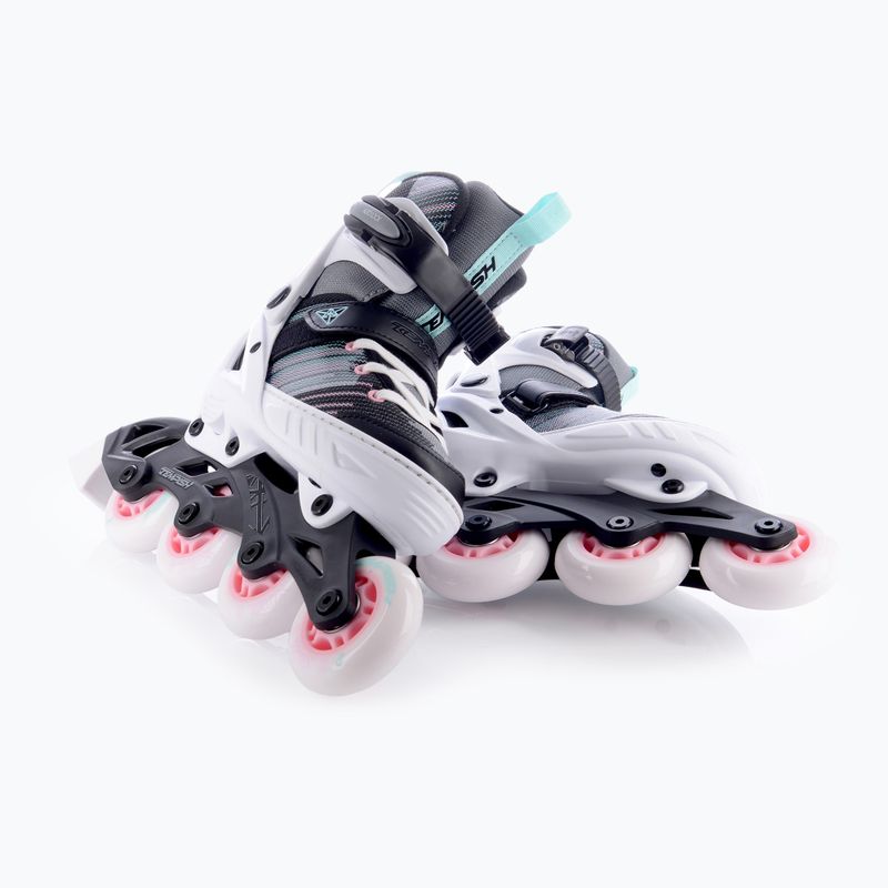 Vaikiški riedučiai Tempish Systent Girl white/pink 10