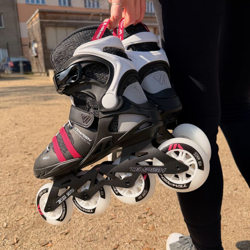 Riedučiai moterims Tempish WSX 90 FLS Lady raspberry 13