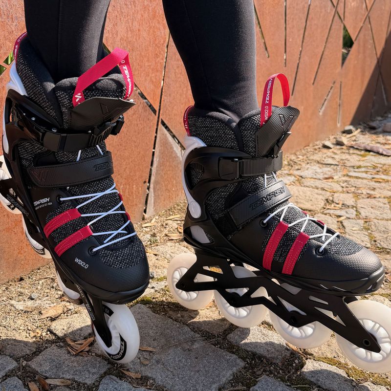 Riedučiai moterims Tempish WSX 90 FLS Lady raspberry 18