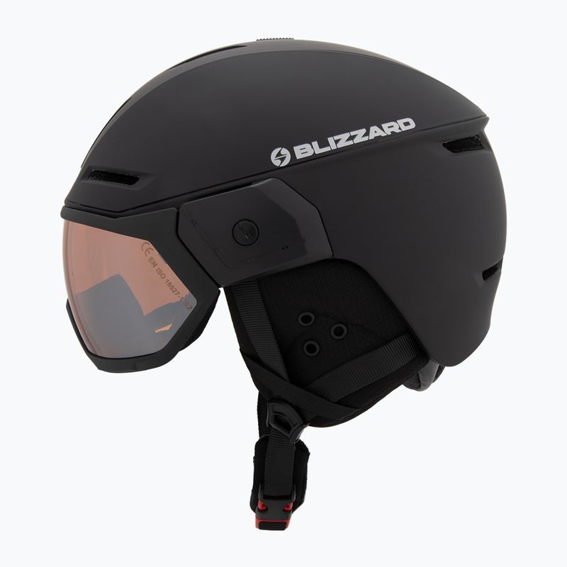 Slidinėjimo šalmas Blizzard Edge Visor black/mirror smoke 3