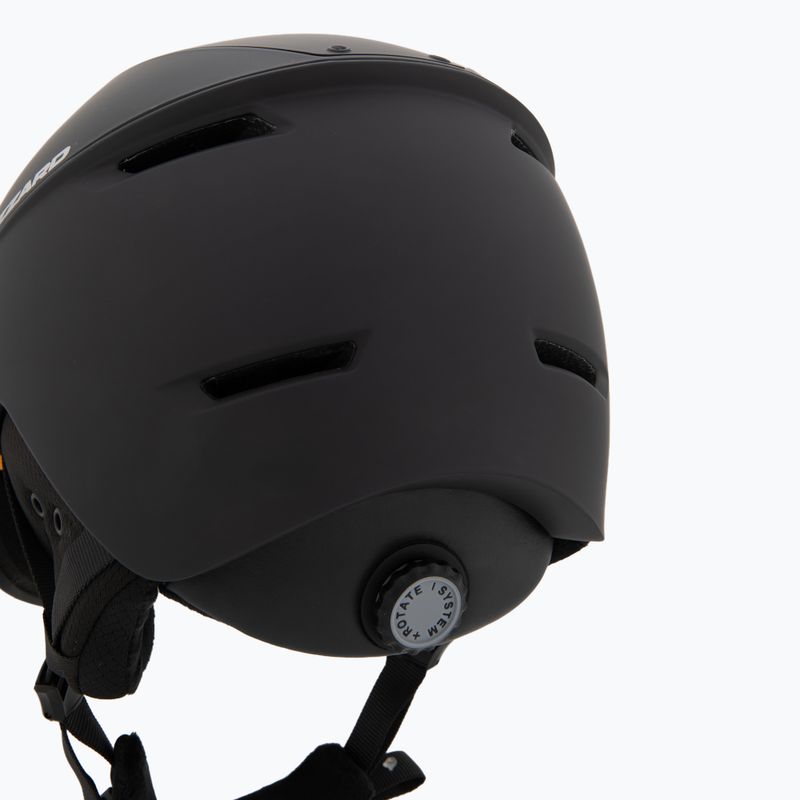 Slidinėjimo šalmas Blizzard Edge Visor black/mirror smoke 8