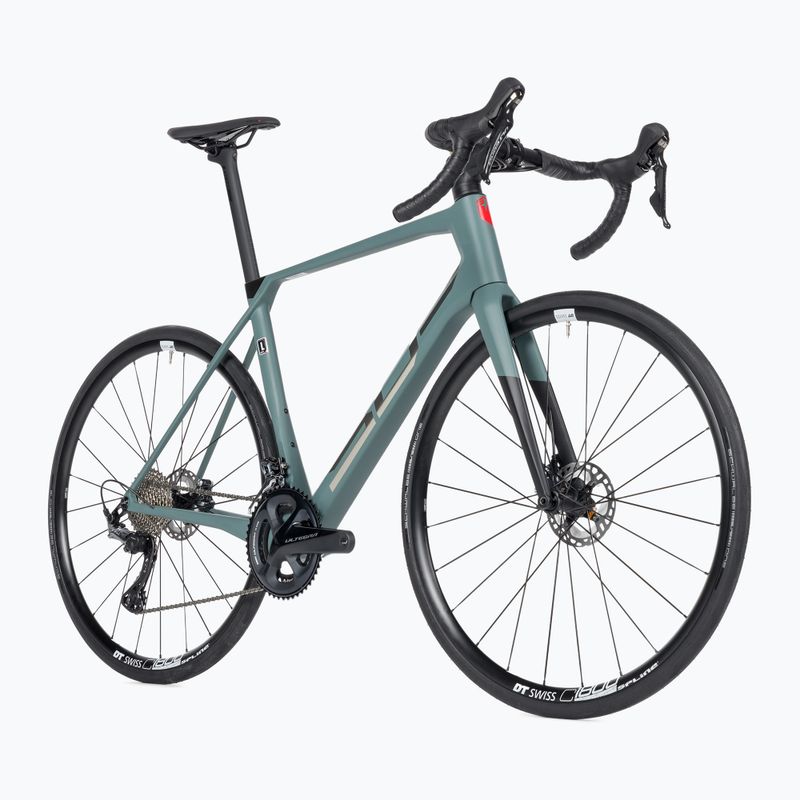 Superior X-ROAD Team Issue SE matinis trooperio žalios/chromo/juodos spalvos kelių dviratis 2