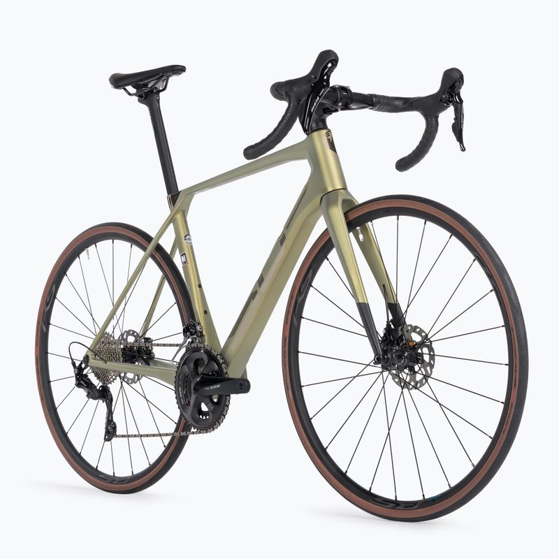 Superior X-ROAD Team Elite SE matinis alyvuogių/metalinis chromas kelių dviratis 2