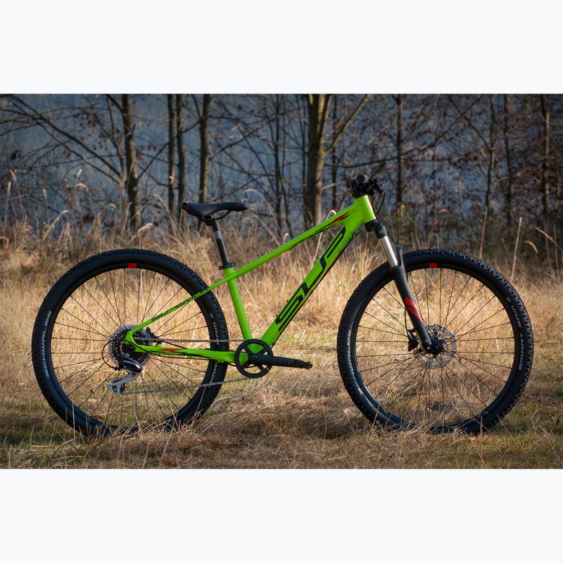 Vaikiškas dviratis Superior RACER XC 27 DB matte lime/red 2