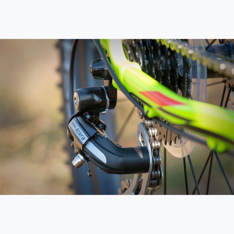 Vaikiškas dviratis Superior RACER XC 27 DB matte lime/red 7